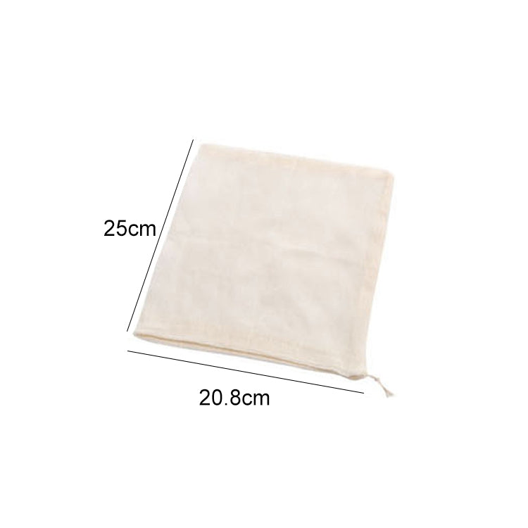 Sacchetti filtro in garza per zuppa 20x25 cm cotone
