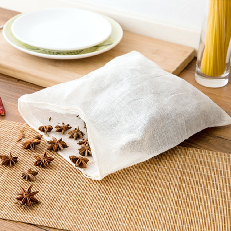 Sacchetti filtro in garza per zuppa 20x25 cm cotone