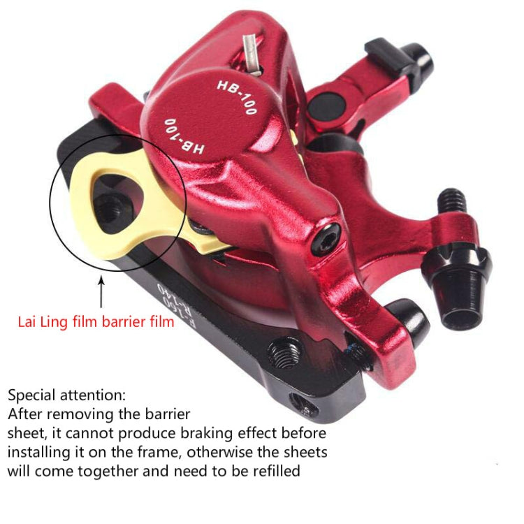 Pinza freno idraulica ZOOM HB100 per mountain bike