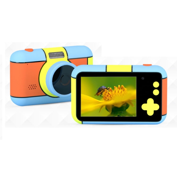 Fotocamera digitale HD per bambini con doppia lente e schermo 2,4"