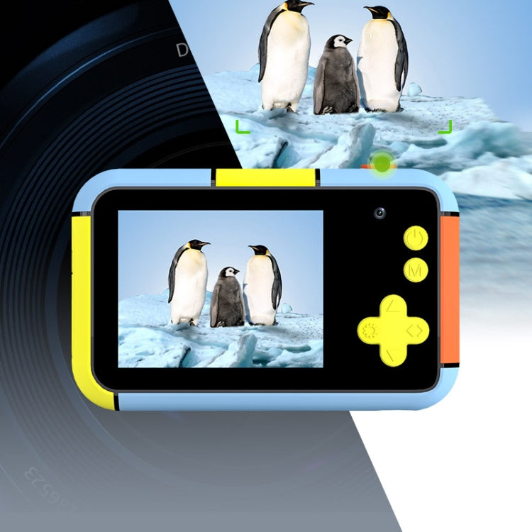 Fotocamera digitale HD per bambini con doppia lente e schermo 2,4" - immagine 5
