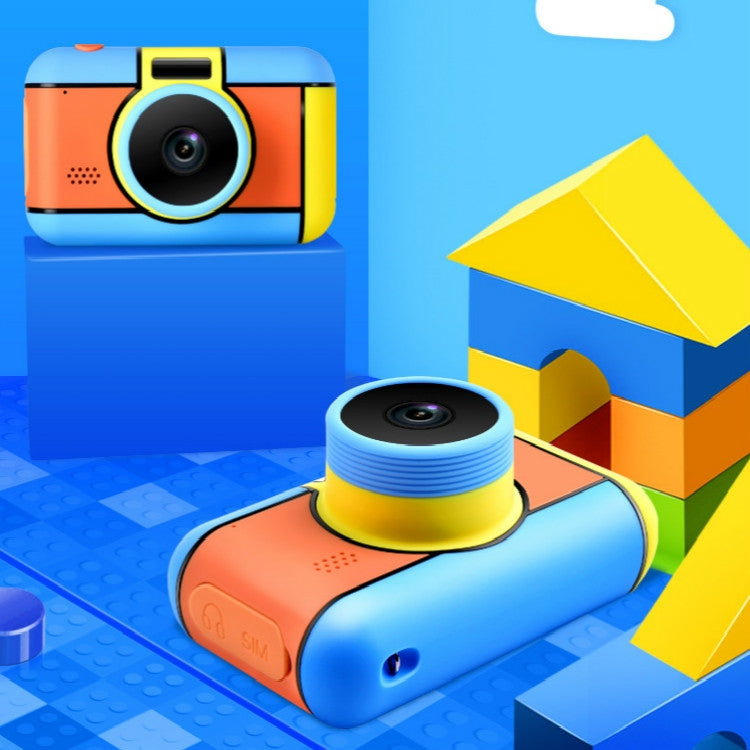 Fotocamera digitale HD per bambini con doppia lente e schermo 2,4" - immagine 8