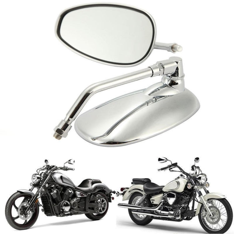 Specchietti retrovisori per moto con asta in ferro 10mm