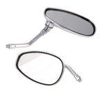 Specchietti retrovisori per moto con asta in ferro 10mm