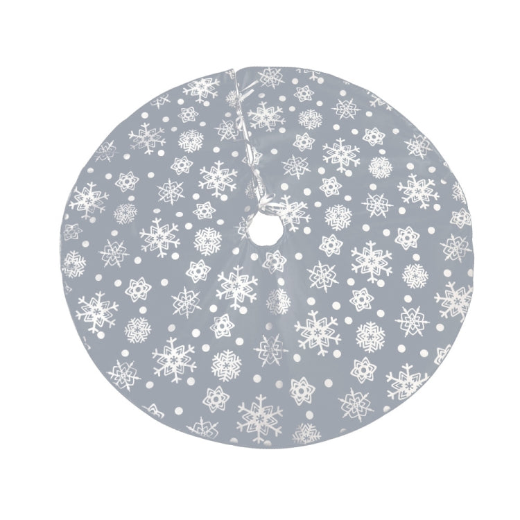Gonna per albero di Natale fiocchi di neve 122 cm