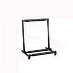 Mensola espositiva per chitarra lunga pieghevole in metallo, Three Racks, Five Racks, Seven Racks, Nine Racks