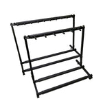 Mensola espositiva per chitarra lunga pieghevole in metallo, Three Racks, Five Racks, Seven Racks, Nine Racks