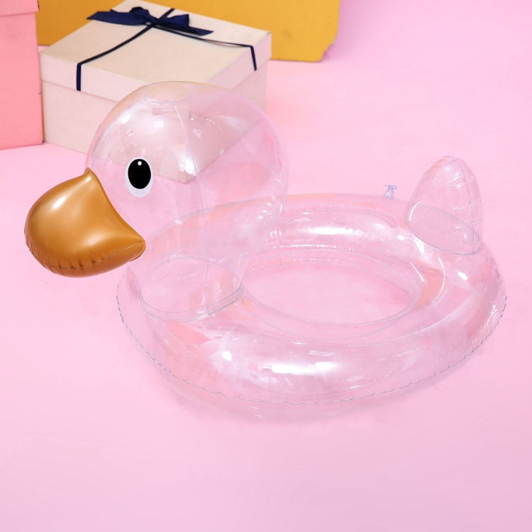 Anello da nuoto per bambini a forma di anatra 70x44cm
