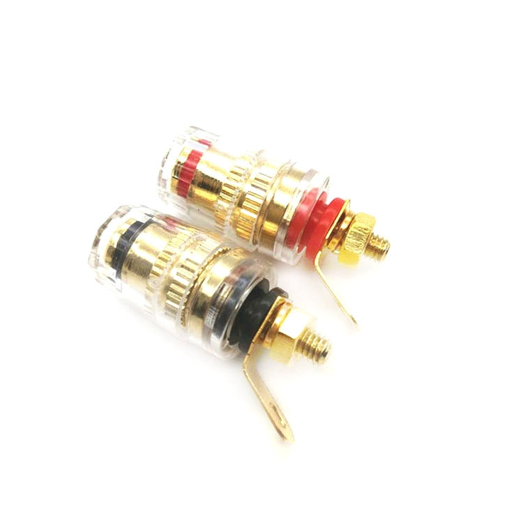 Connettori a banana 4 mm per altoparlanti 5 paia