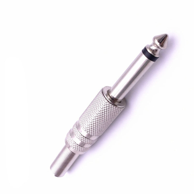 Spina audio mono 6,35 mm in metallo per microfono - immagine 2