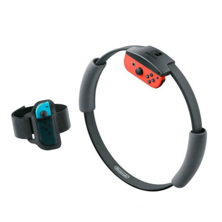 Anello fitness sportivo con cinturino per Nintendo Switch