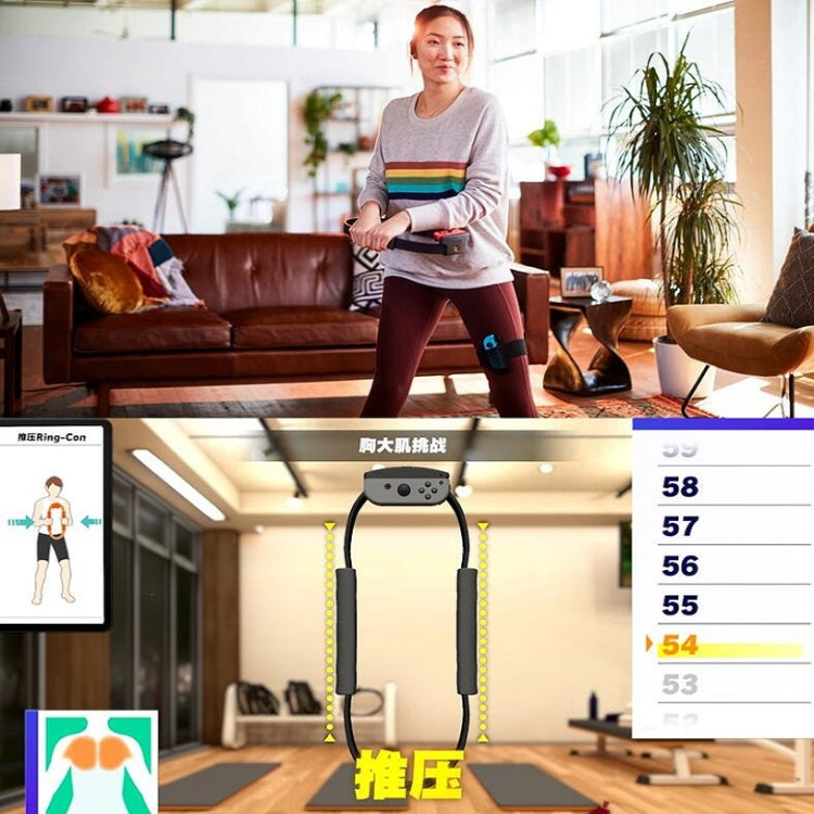 Anello fitness sportivo con cinturino per Nintendo Switch