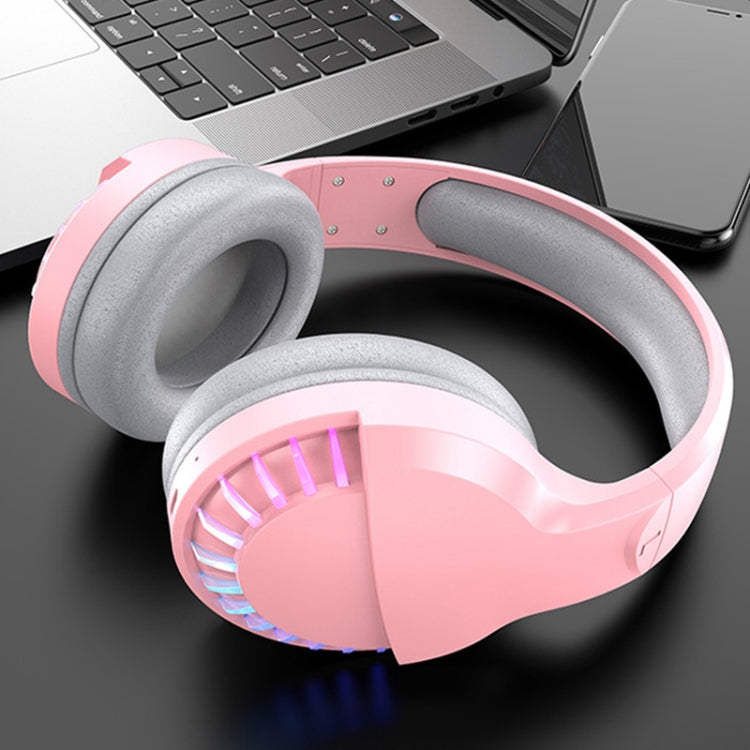 Cuffie Bluetooth cablate RGB dual-mode con riduzione rumore