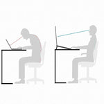 Ripiano dissipatore per laptop in silicone e lega