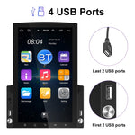 Navigatore Android auto 9,7" HD con lettore MP5 e GPS