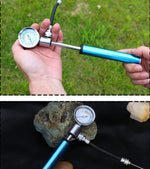 Mini pompa aria manuale portatile per bicicletta