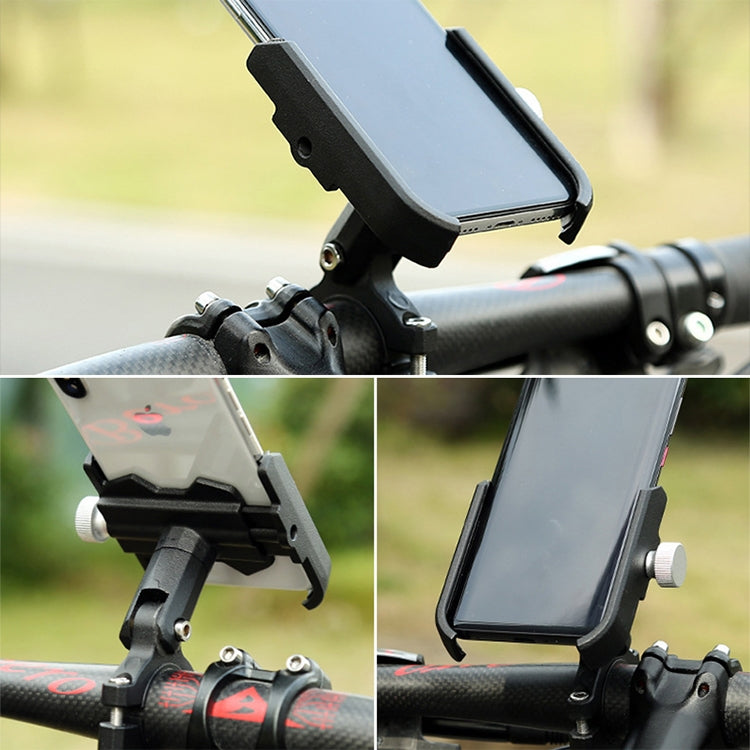 Supporto telefono per bicicletta e moto in lega di alluminio