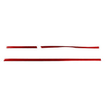 Set 3 adesivi fibra carbonio cruscotto Volkswagen CC