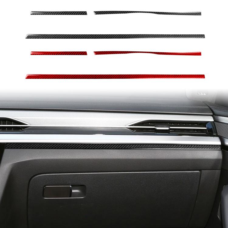 Set 3 adesivi fibra carbonio cruscotto Volkswagen CC