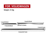 Set 3 adesivi fibra carbonio cruscotto Volkswagen CC