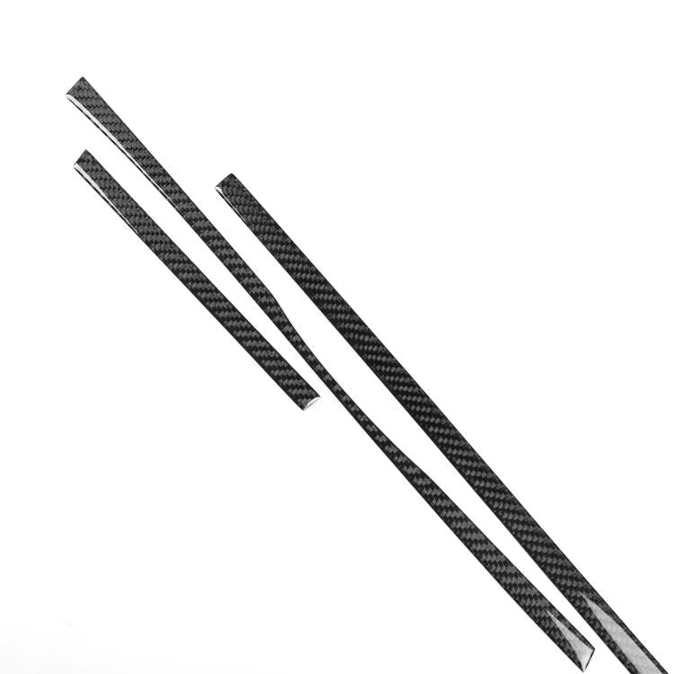 Set 3 adesivi fibra carbonio cruscotto Volkswagen CC
