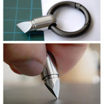Coltello per capsule 3 pezzi in acciaio inox