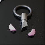 Coltello per capsule 3 pezzi in acciaio inox