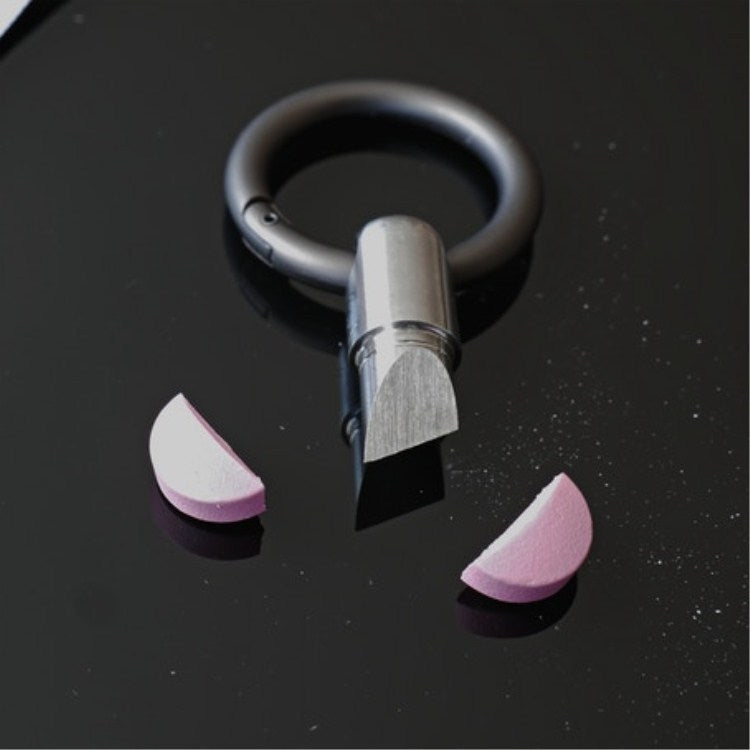 Coltello per capsule 3 pezzi in acciaio inox