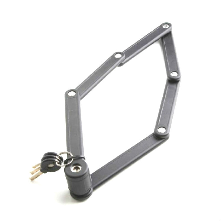 Lucchetto pieghevole per bicicletta Tonyon nero