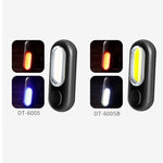 Luce posteriore bici ricaricabile USB LED 6005