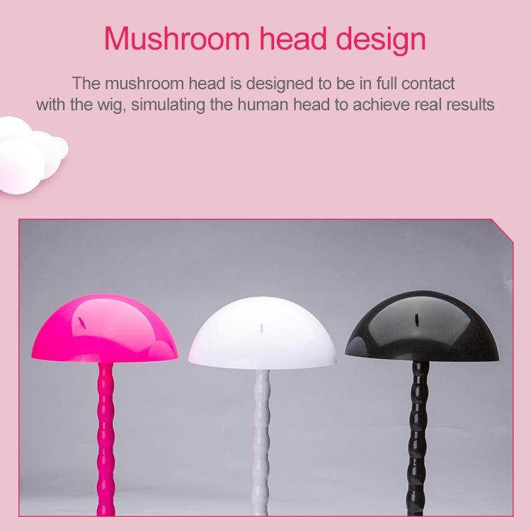 Cappello porta parrucche in plastica 30 cm