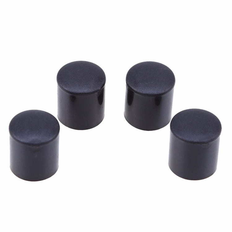 Tappi protettivi per gambe sedie in PVC nero 16-25 mm