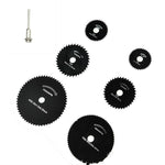 Set 7 lame sega in acciaio ad alta velocità per legno e plastica