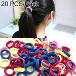 Elastici per capelli bambini e ragazze 100 pezzi