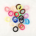 Elastici per capelli bambini e ragazze 100 pezzi