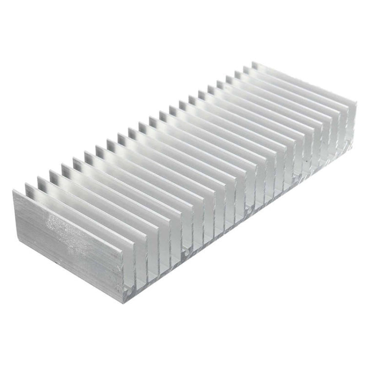 Dissipatore di calore in alluminio 150 x 60 x 25 mm con 24 alette