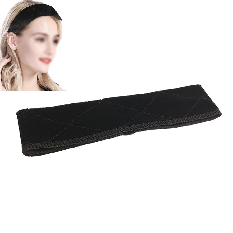 Fascia per capelli in velluto fatta a mano 10x10 cm