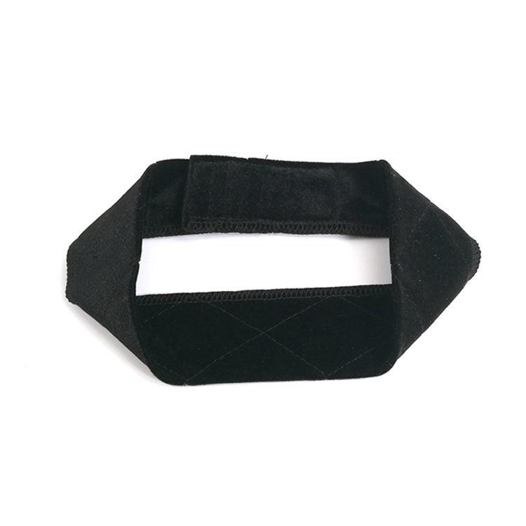 Fascia per capelli in velluto fatta a mano 10x10 cm