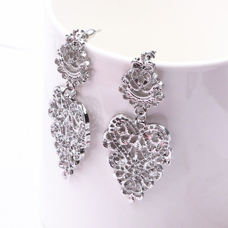 Orecchini pendenti Bohemian Wild in lega 6,5 cm