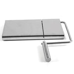 Affettatrice formaggio in acciaio inox 24,5x21x12 cm