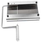 Affettatrice formaggio in acciaio inox 24,5x21x12 cm