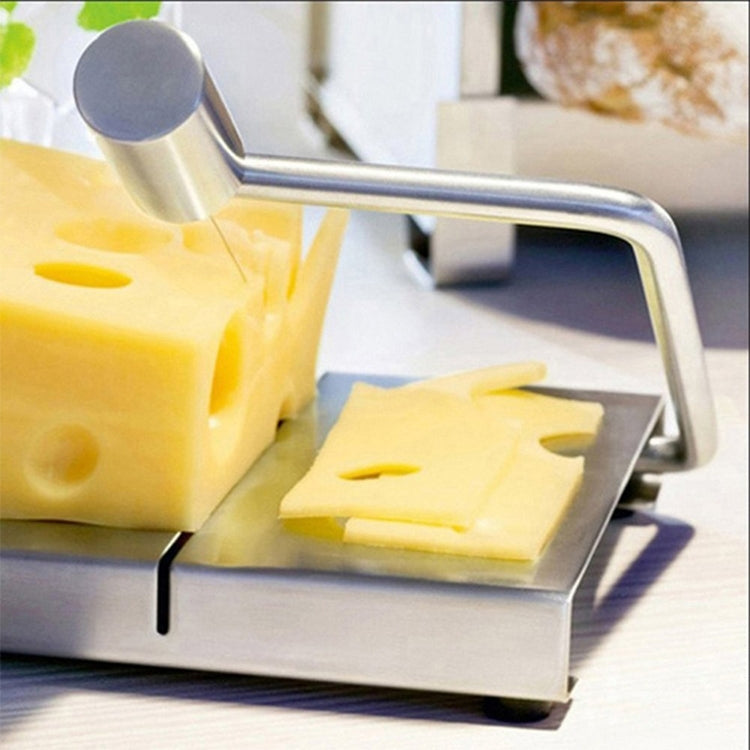 Affettatrice formaggio in acciaio inox 24,5x21x12 cm