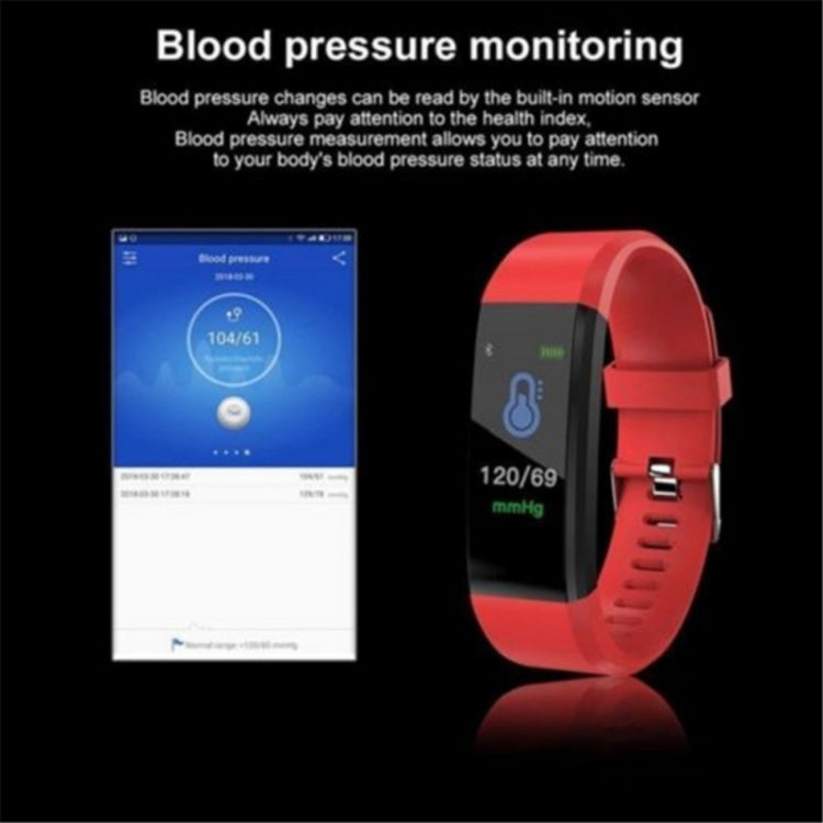 Bracciale fitness tracker sportivo con schermo OLED 0,96"