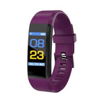 Bracciale fitness tracker sportivo con schermo OLED 0,96"