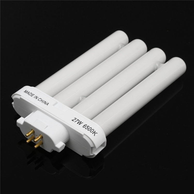 Lampadina fluorescente 27W 6500K 4 pin tubo compatto