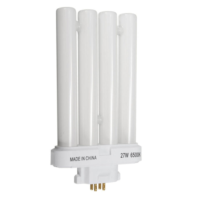 Lampadina fluorescente 27W 6500K 4 pin tubo compatto