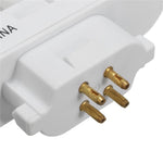 Lampadina fluorescente 27W 6500K 4 pin tubo compatto