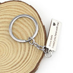 Portachiavi in acciaio argento per coppie 10x15 cm