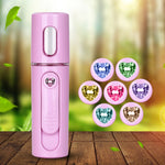 Vaporizzatore viso Nano Steamer ricaricabile USB - immagine 13