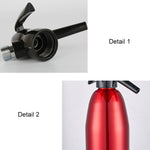 Sifone manuale per soda capacità 1L in alluminio